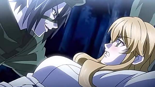 Hentai video with sexy blonde girl getting fucked hard
