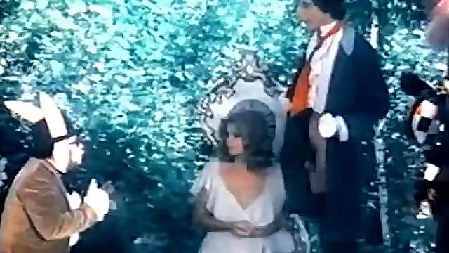 Kristine DeBell Giving a Hot Blowjob
