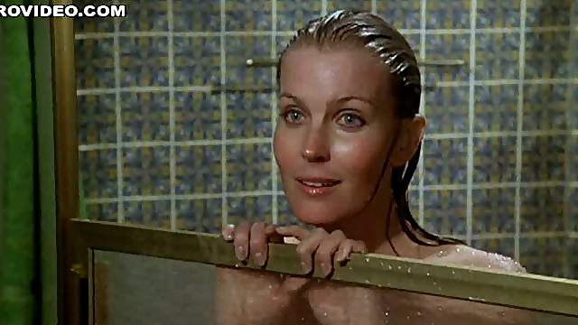 Mesmerizing Blonde Bo Derek Shows It All in the Shower