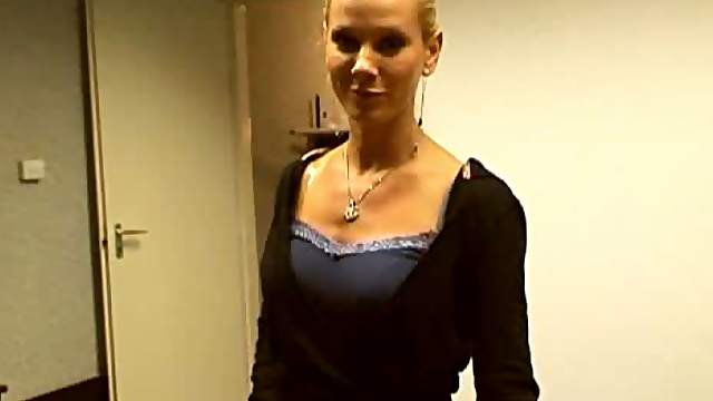 Brunette honey Cameron and blondie Sandy are in our office
