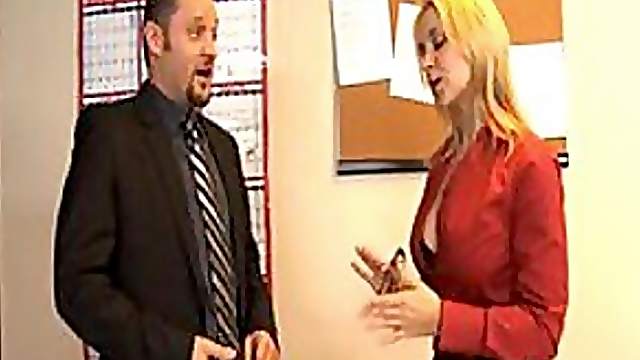 Smoking Hot Office Slut With Round Boobs Gets Fucked and Facialized