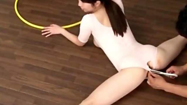 Hot titted asian gymnast sex doll pussy licked
