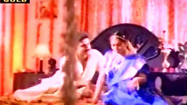 Chubby Indian bitch lets this dude play with her boobs