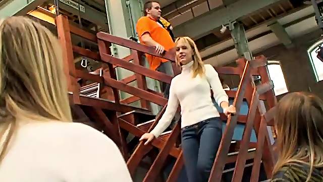 Blue Angel the blonde porn star has fun with her friend