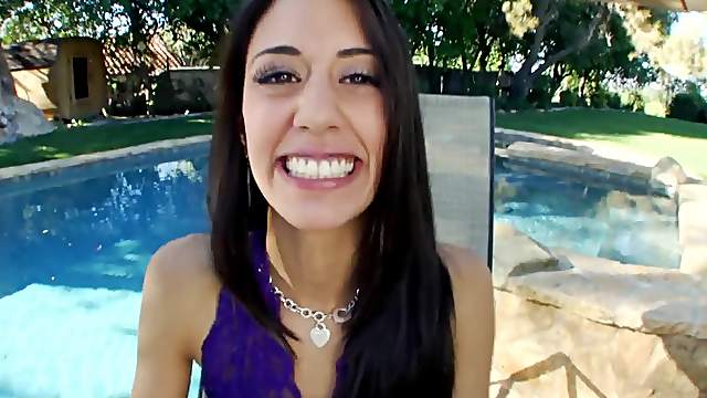 Skinny white girl loves to have black dick