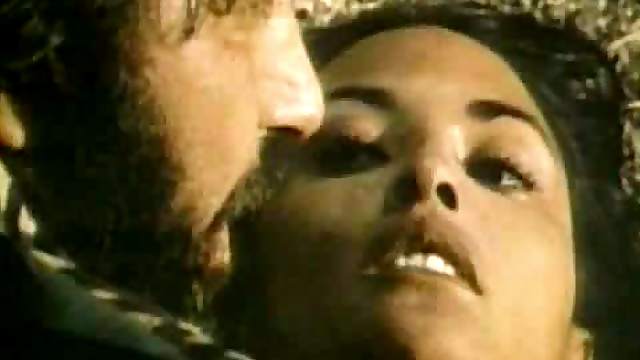 Soldier Can't Resist Laura Gemser's Sexiness