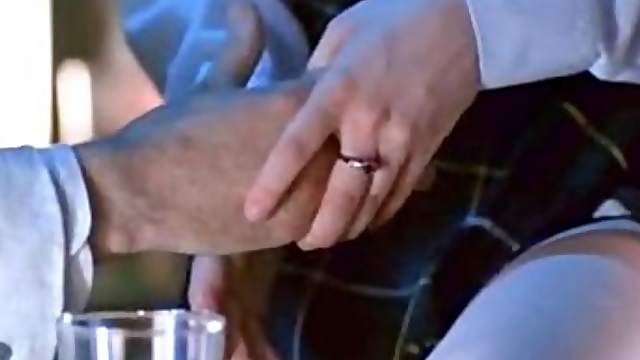 Super Sexy Brunette Mia Kirshner Gives Hot Lap Dance To a Guy