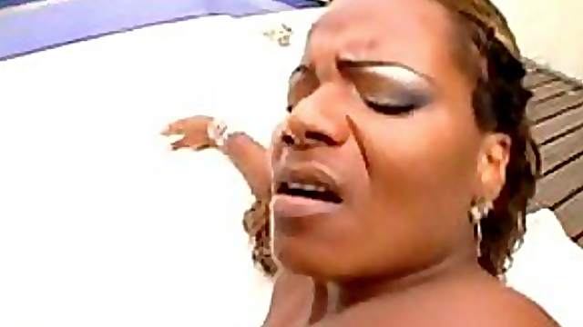 Ebony Sluts Darlene and Sheila Brown Get Their Big Asses Gangbanged