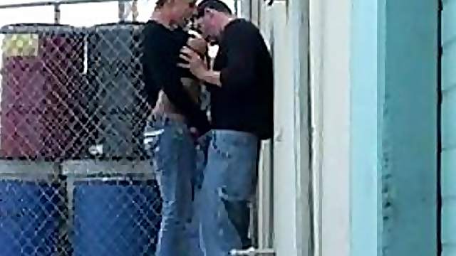 Busty Blonde Sucks Cock and Gets Fucked In Public