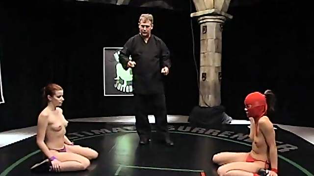 Invincible Crimson Ninja toys Sarah Blake after a fight