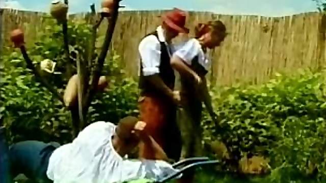Cock in his asshole, while his cock in that tight cunt
