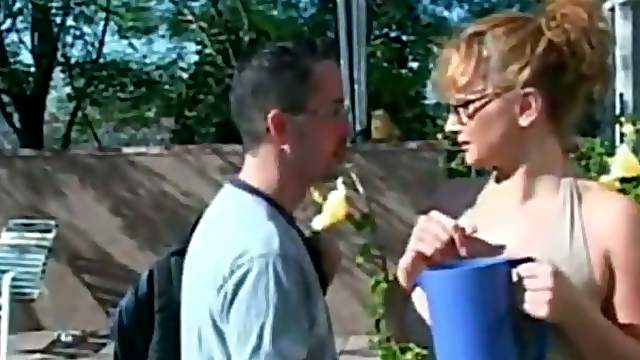 Amazing Rebecca Bardoux Acts Like A Naughty Wife Outdoors