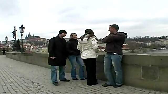 Delicious Lucky And Her Hot Friends Have A Great Foursome