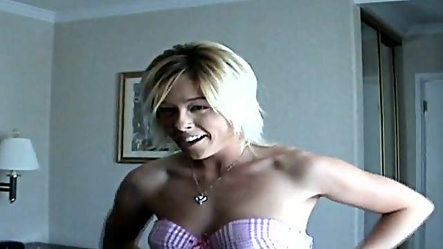 Goddess Brittany Wearing A Pink Bra Masturbates In A POV Clip