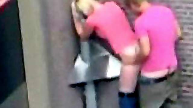 Amateur Couple Caught Fucking Outdoors In Public