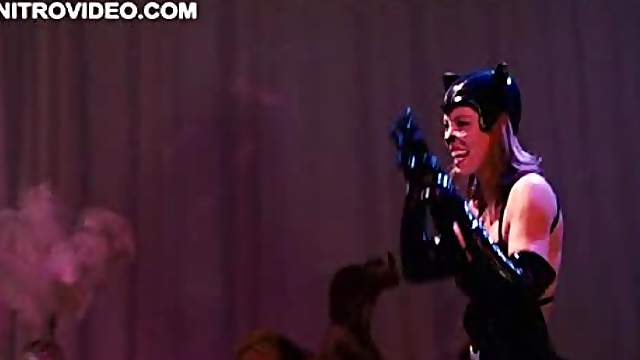 Hot Jesssica Biel In a Really Sexy Catwoman Outfit
