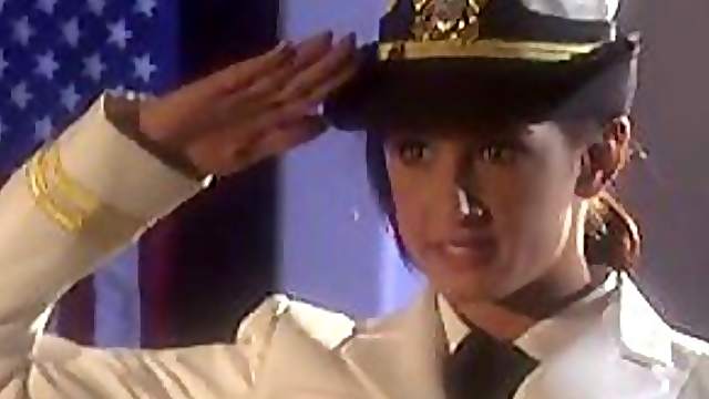 A Hot Girl In The Military Needs To Fuck and Suck To Get To The Top