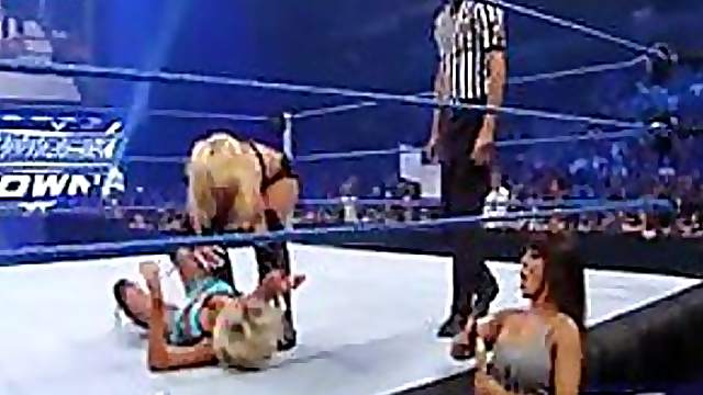 Incredibly Hot Sport Babes With Round Boobs Wrestle Against Each Other