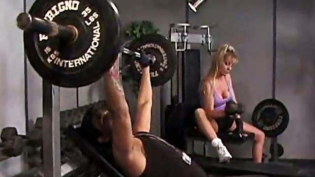 Charming Nina Ferrari Goes Hardcore In A Gym After Exercising