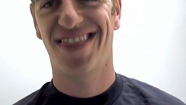 Good Looking Gay Guy Pulls Out His Cock and Jerks Off