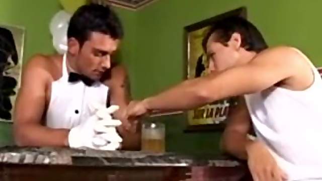 Three Hot Gay Dudes Have A Wild Threesome Together