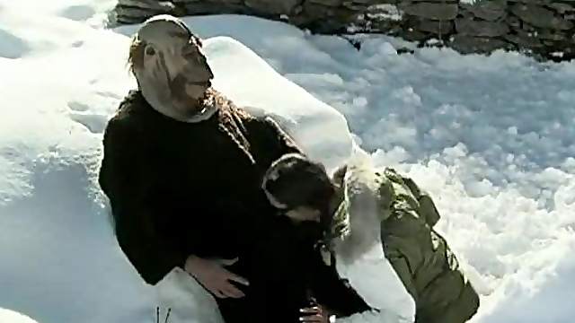 Hardcore Sex In The Snow With The Hot Brunette Sabrina Sweet