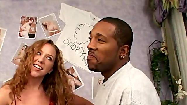 Sexy Redhead Gets Facial After A Hot Interracial Fuck