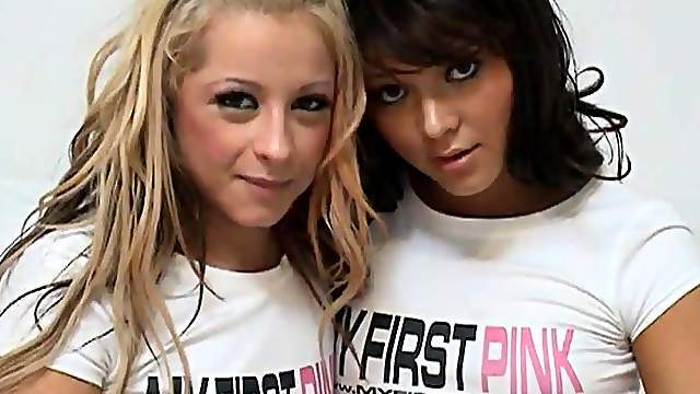 Naughty Lesbian Teens Fingering Their Hot Pussies