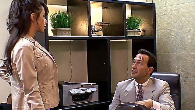 Busty Cougars Getting Hardcore Fucked At The Office