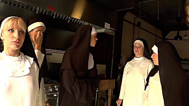 Nasty Nun Gets Hardcore Fucked By A Guy With A Foot Fetish