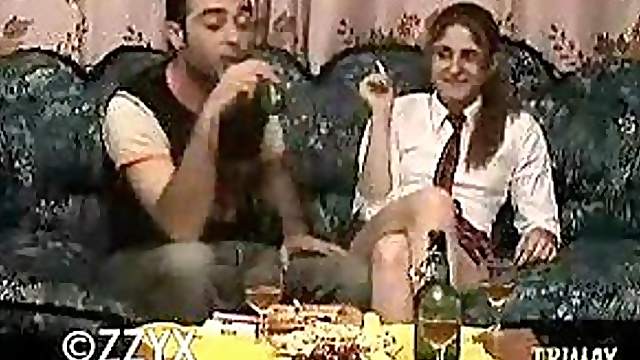 Turkish Babe Has Her Tight Pussy Jammed By A Big Cock