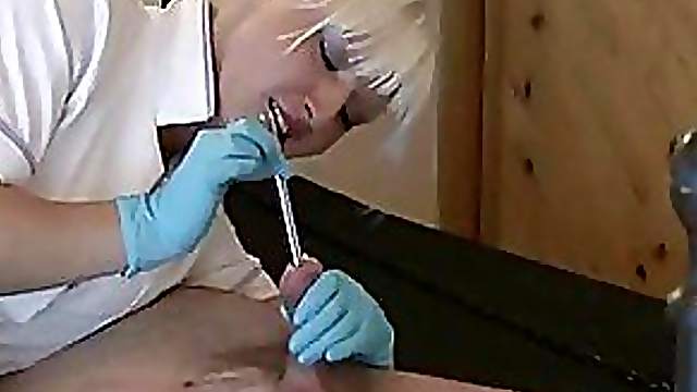 Dominating Nurse Torturing A Helpless Tied Up Guy In Femdom
