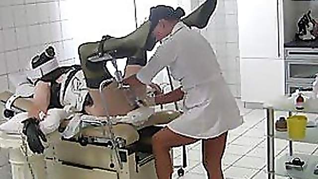 Kinky Doctor Shaving Her Sex Slave's Cock In Femdom Vid