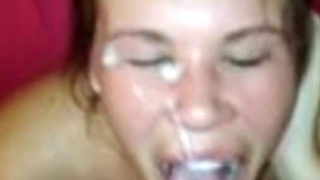 Horny amateur skank sucks a boner in hardcore homemade POV