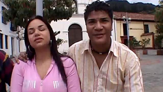 A Latina amateur gets fucked then takes a soapy shower
