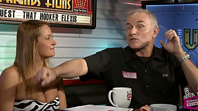Dirty lesbian hussies talk about their hardcore encounters on TV