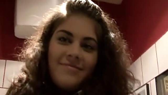 Cute Euro Babe Ends Up Giving a Blowjob For the Camera In POV Vid