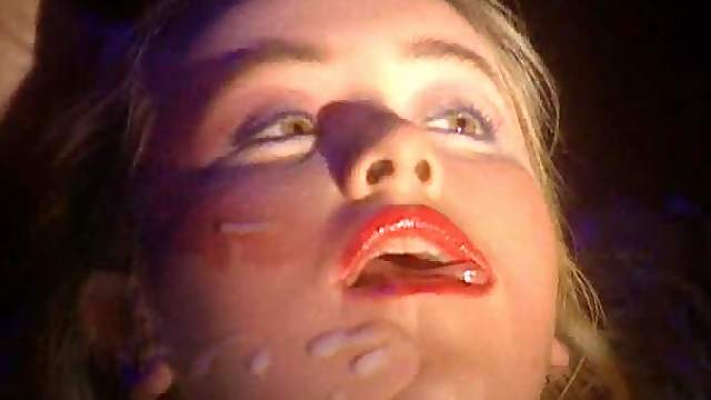 Horny Blonde Rides A Hard Cock In The Middle Of The Dark