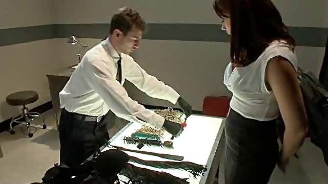 Brunette Meet Of Pleasure With BDSM Games And A Big Cock