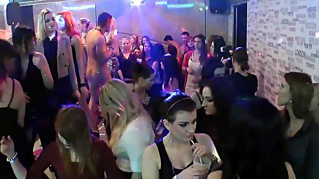Lovely slags enjoy being nailed in a hardcore orgy session