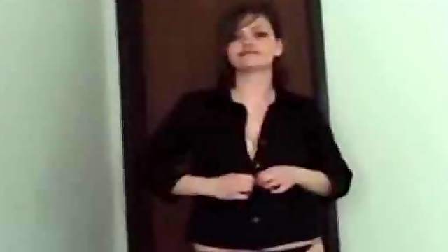Girl Strips Off And Sucks Her Boyfriend's Small Dick