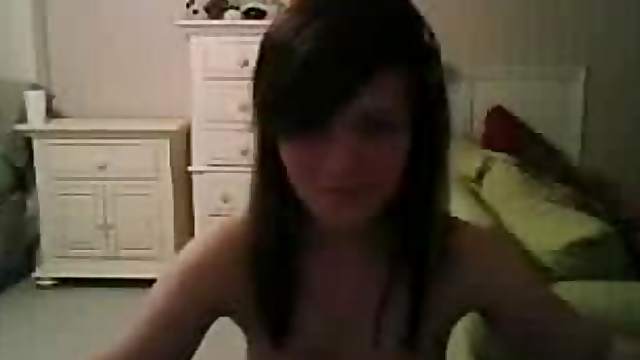 Teen Brunette Hottie Loves To Masturbate In Her Room