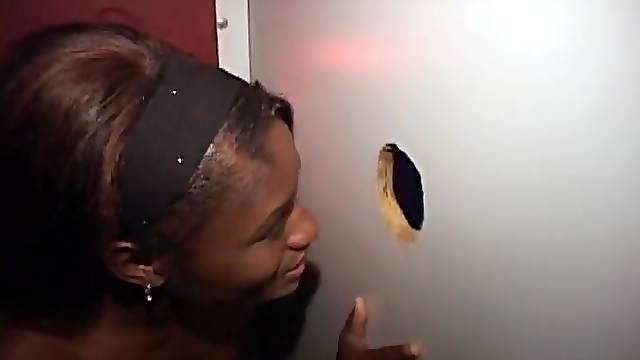 Adria is an ebony cutie with dimples that loves hotloads of cum goes to the gloryhole