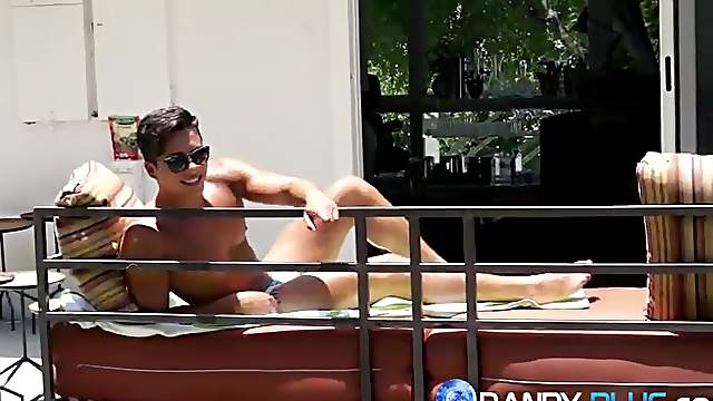 Latin Scotty Marx takes it deep in his ass from hot muscle ginger Elijah Alexandrov