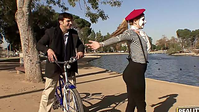 Lexi Belle Is A Sexy Mime