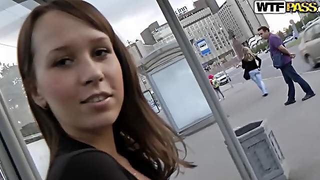Hot Teen Getting Drilled In Public By Horny Camera Man
