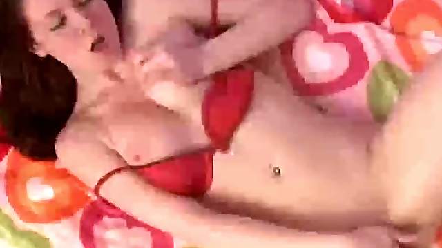 This super cute redhead plays with her pussy and shows you just how she orgasms