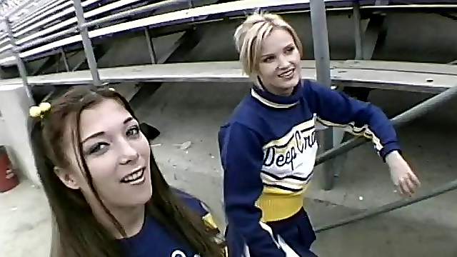 Chicks play with a dildo while being plowed by a lucky fellow
