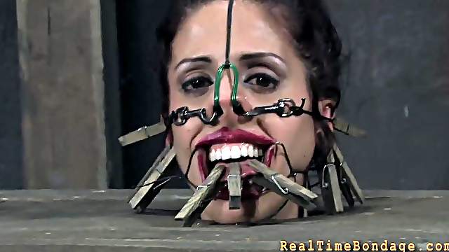 Pretty Lavender Rayne endures all kinds of kinky BDSM games