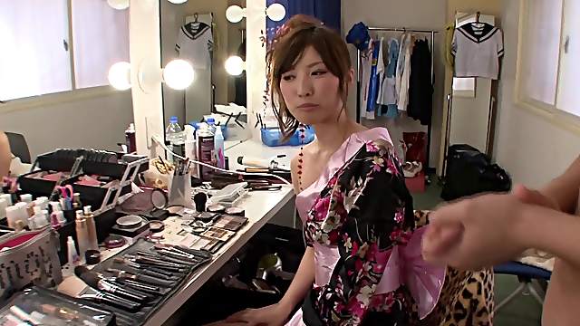 Is Yuri ready to have a nice session with the guy who has an erection?